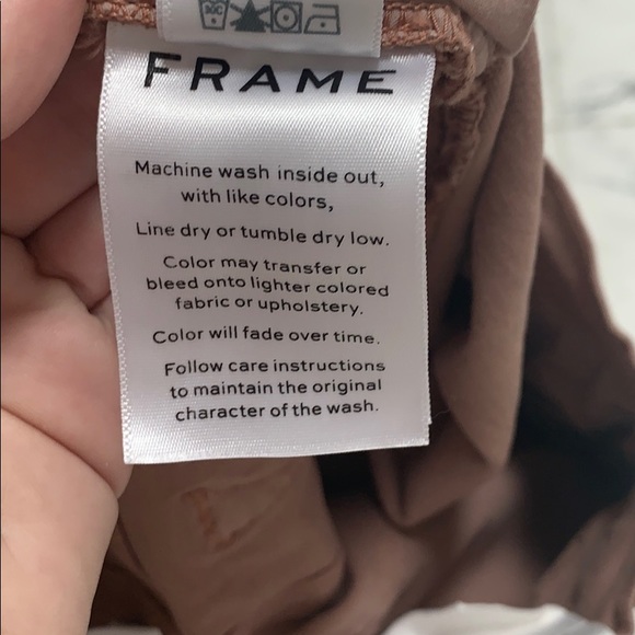 Frame Le High Skinny Jeans in Dusty Rose Size 26 - Picture 9 of 12